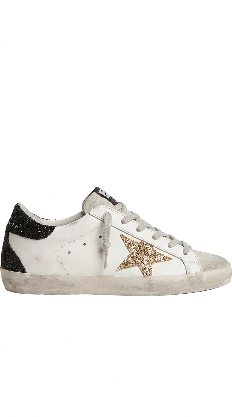 Golden Goose Superstar Schwarz Gold